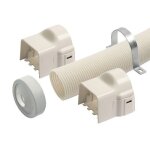 Kit de sortie goulotte pour protection des tubes - diam�tre 80 mm eid