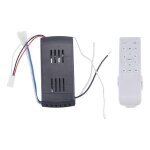 Kit de telecommande universelle pour ventilateur de plafond 40 w, 6 vitesses, fonction de synchronisation, ...