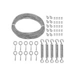 Kit de tendeur de cble turnle 1 / 16 pouce kit de garde - corps de cble turnle kit de crochet et d'?illet ...