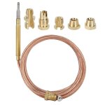 Kit de thermocouple pour cuisinière à gaz, équipement de protection de chauffage, sonde de détection ... Kit de thermocouple pour cuisinière à gaz, équipement de protection de chauffage, sonde de détection ...