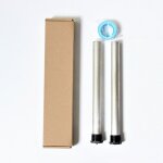 Kit de tiges en magnsium, 2 pices, bouchon de soudure noir, inhibition de l'chelle, npt3 / 4, tige ...