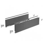 Kit tiroir casserolier avantech you - hauteur 139 mm - l500 mm - anthracite hettich
