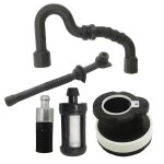 Kit de tuyau de collecteur d'admission de carburateur, pièces en caoutchouc de rechange, adapté pour ... Kit de tuyau de collecteur d'admission de carburateur, pièces en caoutchouc de rechange, adapté pour ...