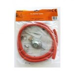 Kit tuyau pour poêle à gaz de 150 cm réducteur régulateur de pression kitg60 Kit tuyau pour poêle à gaz de 150 cm réducteur régulateur de pression kitg60