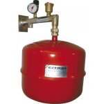 Kit vase d'expansion 18 litres avec support équipé gitral Kit vase d'expansion 18 litres avec support équipé gitral