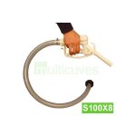 Kit vidange cuve eau 1000 l s100x8 - tuyau 1 m + pistolet Kit vidange cuve eau 1000 l s100x8 - tuyau 1 m + pistolet