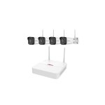 Kit vido surveillance 8 canaux wifi 4 camras, disque dur 2t