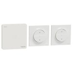 Kit volet roulant avec 2 interrupteurs va - et - vient + passerelle wifi + 2 plaques de finition simples ...