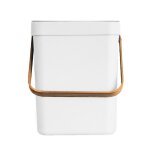Kitchen move - poubelle de table seau � compost blanc 5l bat - g3140w