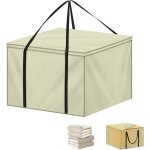 Kjakl - sac de rangement carr 80x80x60cm housses de coussin d'extrieur, tissu oxford 600d housse de ...
