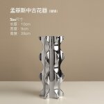 Klein bleu gomtrique vase cramique salon arrangement de fleurs htel modele chambre art dcoration ...