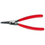 Knipex 46 11 a4 pince pour circlips pour circlips ext�rieurs d'arbre noire atramentis�e gain�es en plastique ...