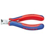 Knipex 64 02 115 pince coupante de devant pour l'�lectronique avec gaines bi - mati�re 115 mm
