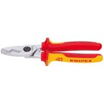 Knipex coupe - c�bles � double tranchants 200 mm - 95 16 200 sb