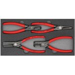 Knipex jeu de pinces pour circlips srz ii quatre pinces à circlips de précision en berceau en mousse ... Knipex jeu de pinces pour circlips srz ii quatre pinces à circlips de précision en berceau en mousse ...