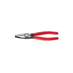 Knipex pince universelle noire atramentisée polie gainées en plastique 180 mm - 03 01 180 sb Knipex pince universelle noire atramentisée polie gainées en plastique 180 mm - 03 01 180 sb