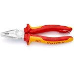 Knipex pince universelle avec oeillet de fixation 180 mm - 03 06 180 t Knipex pince universelle avec oeillet de fixation 180 mm - 03 06 180 t