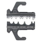 Knipex profil de sertissage pour cosses tubulaires, cosses de c�ble � sertir et cosses � presser non ...