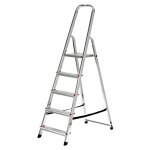 Krause corda 5 step aluminium ladder