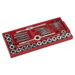 Kreator coffret de jeux à tarauds + filières 40 pcs krt001140 Kreator coffret de jeux à tarauds + filières 40 pcs krt001140