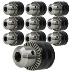 Kress 10x mandrin  couronne dente 1, 5 - 13mm - 13mm (1 / 2 ) x 20 compatible avec universel metabo, ...