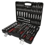 Ks tools coffret de douilles, 179 pcs 1 / 4' + 3 / 8' + 1 / 2