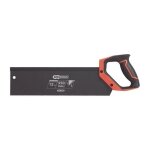Ks tools scie a dos travaux de finition 350mm a poign�e bi - matiere