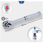 Ks tools werkzeuge - maschinen gmbh cliquet r�versible 3 / 8 avec manche en m�tal (bt021995)