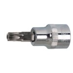 Ks tools werkzeuge - maschinen gmbh douille - embout torx 3 / 8 chromeplus avec trou frontal, tb40 (918. ...