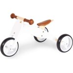 Ksfal - mini - draisienne 3 roues 'charlie', blanc / naturel, laqué blanc et transparent, transformation ... Ksfal - mini - draisienne 3 roues 'charlie', blanc / naturel, laqué blanc et transparent, transformation ...