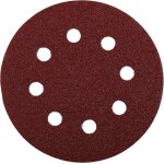 Kwb disques � poncer quick - stick, bois & metal, corindon affin�, Ø 115 mm, perfor�es - 491806