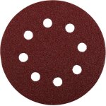 Kwb disques � poncer quick - stick, bois & metal, corindon affin�, Ø 115 mm, perfor�es - 491808