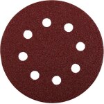 Kwb disques � poncer quick - stick, bois & metal, corindon affin�, Ø 125 mm, perfor�es - 491906
