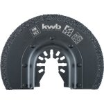 Kwb lame de scie semi - circulaire au carbure - 709542