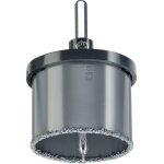 Kwb scie trpan au carbure, avec plateau support et mche de centrage - 499483