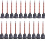 Kwex - lot de 20 buses de mélange époxy pour mélange, pistolet applicateur pour cartouche de colle ab ... Kwex - lot de 20 buses de mélange époxy pour mélange, pistolet applicateur pour cartouche de colle ab ...