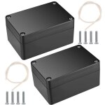 Kyaoayo - 2 pièces boîtes de jonction etanche, boite de derivation, boîtier de projet etanche electrique ... Kyaoayo - 2 pièces boîtes de jonction etanche, boite de derivation, boîtier de projet etanche electrique ...