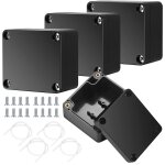Kyaoayo - 4 pièces boite de derivation, boîte de jonction electronique extérieur etanche ip65, boîte ... Kyaoayo - 4 pièces boite de derivation, boîte de jonction electronique extérieur etanche ip65, boîte ...