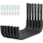 Kyaoayo - lot de 6 crochets de garage, crochets de rangement pour kayak, outils de jardin, echelle, canoë, ... Kyaoayo - lot de 6 crochets de garage, crochets de rangement pour kayak, outils de jardin, echelle, canoë, ...