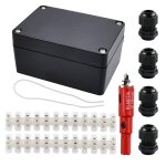 Kyaoayo - boîte jonction electrique extérieure boîte dérivation carrée etanche en saillie ip65 boite ... Kyaoayo - boîte jonction electrique extérieure boîte dérivation carrée etanche en saillie ip65 boite ...