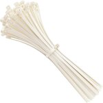 Kyaoayo - collier de serrage rutilisable plastique, 300 mm x 7, 6 mm, attache cble rutilisables, serre ...