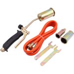 Kyaoayo - kit de brleur de toit en feutre, torche de couvreur a gaz a bras long, brleur de mauva s ...