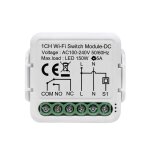 Kyaoayo - tuya app contact sec module de commutation de relais wifi, 1 canal dc 12 / 24v ac 100 - 240v, ... Kyaoayo - tuya app contact sec module de commutation de relais wifi, 1 canal dc 12 / 24v ac 100 - 240v, ...