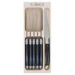 Laguiole andre verdier made in france couteaux a steak viande coupe decoupe cuisine art de la table camping ...