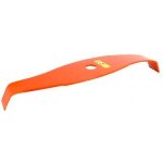 Lame 2 dents ronces, courbe, orange pour dbroussailleuse. coupe 315mm, alsage: 20, 0mm, p: 3mm.