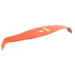 Lame 2 dents ronces, courbe, orange pour d�broussailleuse. coupe 315mm, al�sage: 20, 0mm, �p: 4mm.