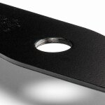 Lame 2 dents special ronce arbuste racine dbroussailleuse diam 25, 4mm ep 4mm