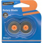 Lames ø28 mm coupe droite x2 fiskars Lames ø28 mm coupe droite x2 fiskars