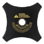 Lame  4 dents dewalt pour dbrousailleuse combisysteme - dt20680 - qz