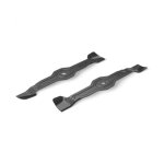 Lames 98 cm (2 pices) pour tracteur tondeuse tr3800e - b - ego ab3801td